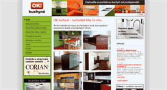 Desktop Screenshot of kuchyne-na-zakazku.cz